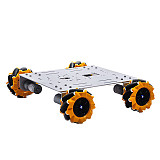 Feichao Intelligent Robot Smart Car Chassis 4WD Drive DIY Building Car Vehicle Full Set For Kids Educational Experiment Car model