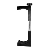BGNING Rotating Locking Aluminum Phone Clip Double Hole Photography Hot Shoe Clip Suitable for Tripod, Selfie Stick Horizontal Vertical Photo Accessories