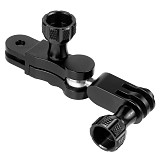 BGNING Universal Adjustment Arm Metal Adapter Bracket for GoPro Little Ant Mountain Dog And Other Sports Cameras