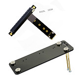 ADT-Link PCIe PCI-E 3.0 16X M.2 NGFF NVMe Bracket Graphics Card w/ Vertical Stand Holder Base Bracket M.2 16x ADT Cable DIY ATX Case