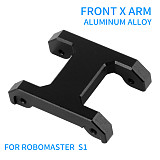 BGNING Aluminium Front Axle Upper Cover Holder / X Arm Strength Torsion / Protective Wheel Anti-Collision for DJI RoboMaster S1 Robot