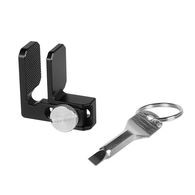 BGNING 1/4-20 Screw Cable Lock Clip Clamp Aluminum Alloy Mini for HDMI Cord Protector for Sony A6500/A6300/A6000 Camera Cage Kit Rig