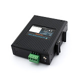 USR-SDR050-L 10 / 100M 5 Ports Lan Industrial Ethernet Wide Voltage Switch Natural Heat Dissipation IP40 Protection Shell