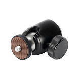 BGNING Metal Camera Monopod Professional Adjustable Monopod Stand with Mini Tripod Ball Head for DSLR Camera Video Camcorder