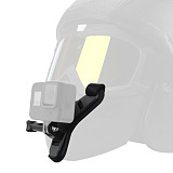 BGNING Full Face Motorcycle Helmet Chin Mount Adapter Helmet Bracket for Gopro 8 7 6 5 for SJCAM SJ8 SJ4000 for Xiaoyi 4k Action Camera