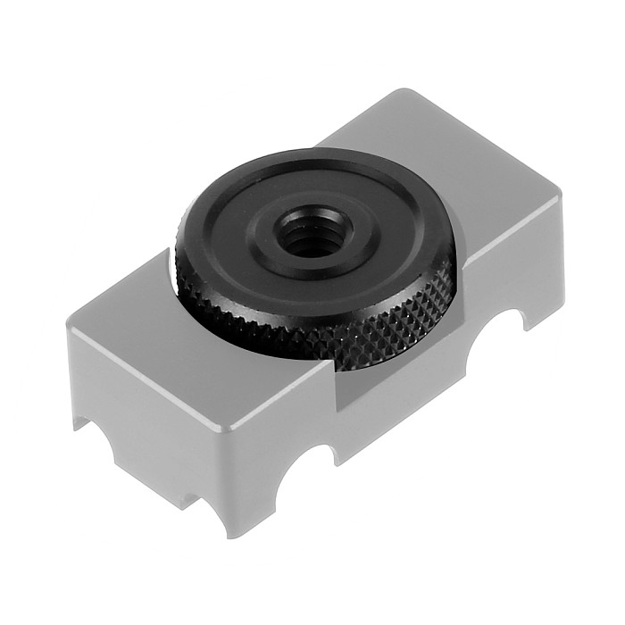 XT-XINTE 1/4  Male to Female Screw Conversion Adapter for Double L-Shaped Camera Flash Bracket