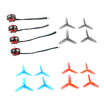 Happymodel EX1203 1203 6200KV 2-3S Brushless Motor with 2.5inch 65mm PC Propeller for Toothpick Larva X HD DIY FPV Drone Building Kit