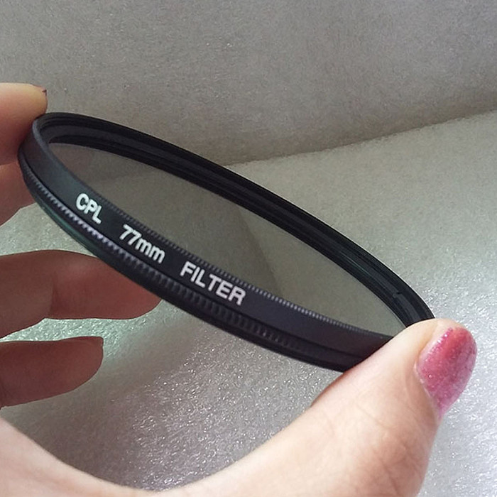 BGNING Universal Camera Lens CPL Polarizer Filter for 49-52-55-58-72-77mmCPL Polarizer