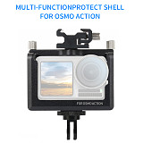 BGNING Aluminum Alloy Shell Protection Cover Expansion Protective Case Camera Cage for DJI Osmo Action Sports Camera Accessories