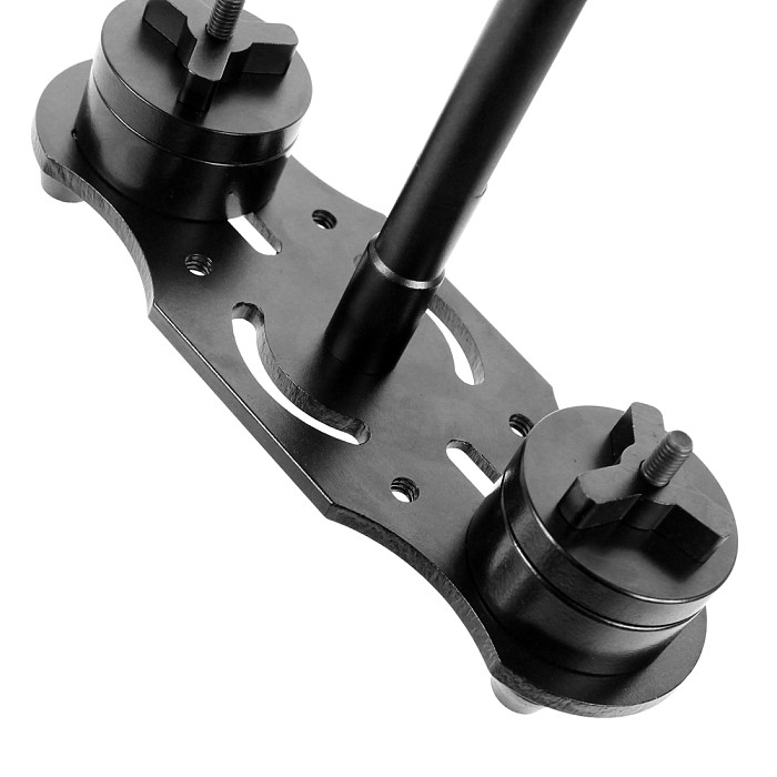 BGNing Universal S60 Aluminum Handheld Stabilizer Adjustable Mount for Phone DV AEE DSLR Video Camera Shooting Shake Shock Bracket