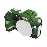 BGNING Camera Case Silicone Case Black/Green for Canon EOS-RP 