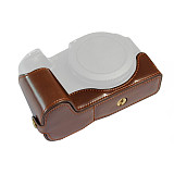 BGNING PU Leather Dedicated Base Half Case EOS-RP Protective Leather Case Base for Canon EOS-RP Camera