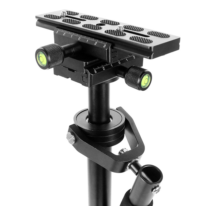 BGNing Universal S60 Aluminum Handheld Stabilizer Adjustable Mount for Phone DV AEE DSLR Video Camera Shooting Shake Shock Bracket