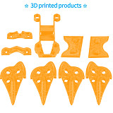 JMT 3D Printed TPU Camera Mount with 3D Print Accessory Kit for Cidora SL5 5inch 215mm Freestyle RC FPV Racing Drone Gopro Hero 5/6/7