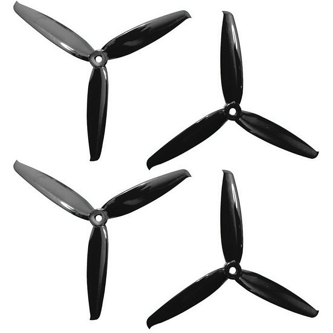 GEMFAN 2-Pair Flash 6042 Three-blade Propeller 6-inch Propeller Special PC Material 2CW2CCW