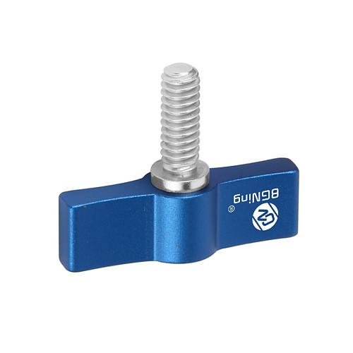 BGNing Aluminum Alloy 1/4 SLR Camera Clamp T-wrench Screw Hand Tightening Screw Adjustable Screws for DSLR Camera Photo Studio Accessory