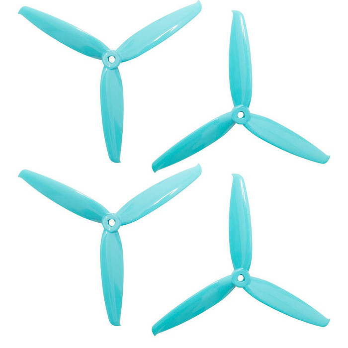 GEMFAN 2-Pair Flash 6042 Three-blade Propeller 6-inch Propeller Special PC Material 2CW2CCW