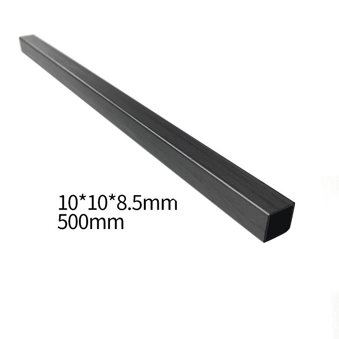 10 pcs JMT RC Model Accessories Carbon Fiber Square Tube Length 500mm Multi-Size OD 3mm 4mm 5mm 6mm 8mm 10mm