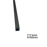 10 pcs JMT RC Model Accessories Carbon Fiber Square Tube Length 500mm Multi-Size OD 3mm 4mm 5mm 6mm 8mm 10mm