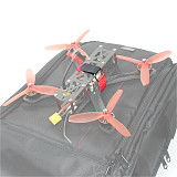 JMT DIY Hanging Buckle FPV Racking Drone Backpack Lock Mount for Outdoor Portable Bag Carring Case