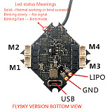 Happymodel DIY Larva X HD FPV Racing Drone Accessories Kit 125mm Frame Kit Crazybee F4 PRO V3.0 Flight Controller EX1203 1203 5500KV Motors 65mm Props