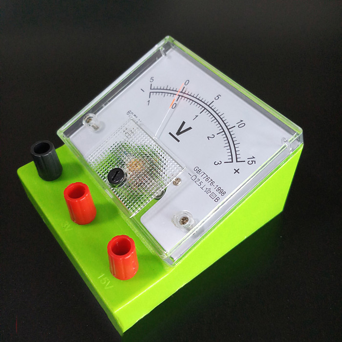 Feichao DIY Ammeter Voltmeter Volt Meter Physical Electrical Circuit Experiment Equipment 