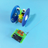 Feichao Remote Control CD Balance Car DIY CD Car Waste Utilization Technology Production Scientific Invention