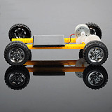 Feichao DIY Solar Trolley Technology Car Handmade Kit Intelligent Creative Science Car For Kids Educational DIY Toy Model