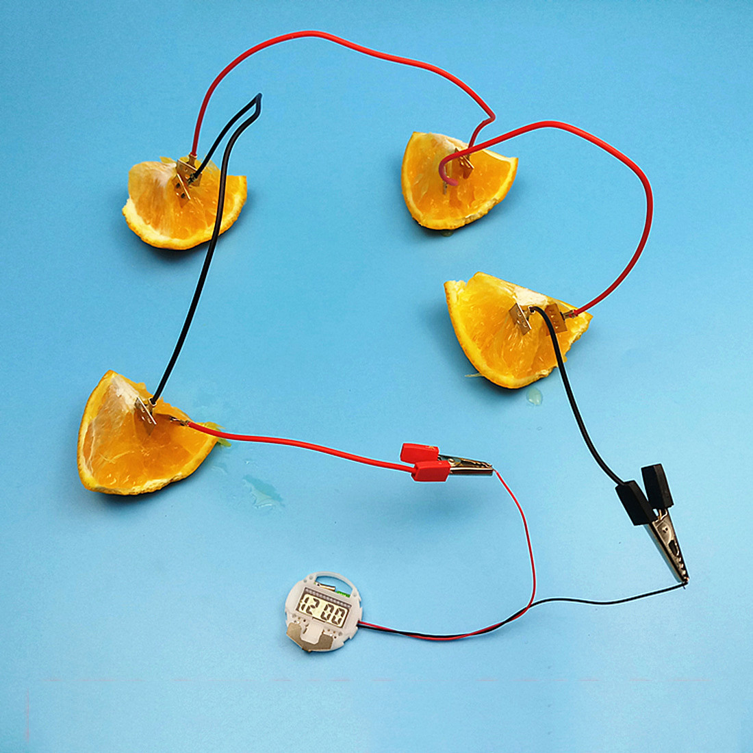 US 1.19 Feichao Fruit Battery Experiment Kit Cola Potato Lemon Power