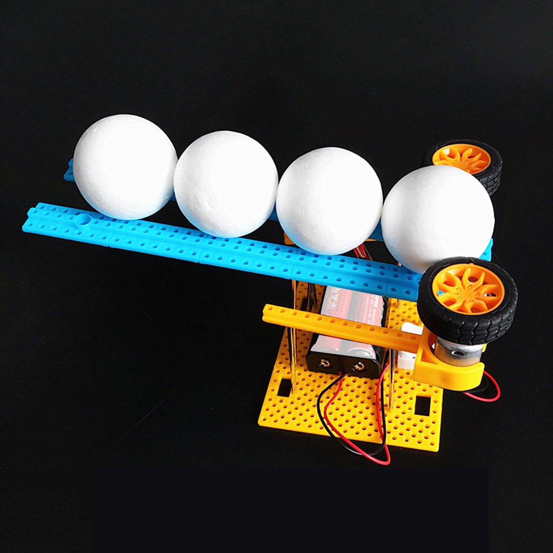 Diy remote outlet ball launcher