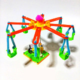 Feichao Colorful Carousel Model DIY Manual Gizmo Environmentally Friendly Material Waste Utilization​