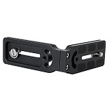 BGNING L Shape Plate Quick Release Plate L Bracket Stand Holder for CamFi for Canon for Nikon for Sony DSLR Camera Accessories