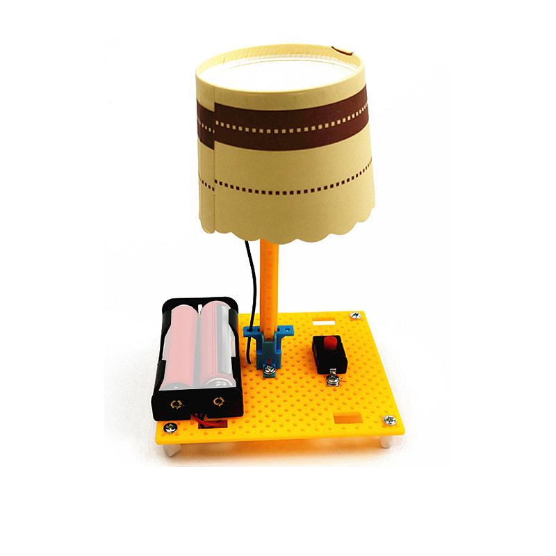 Feichao Creative Colorful Desk Lamp Color Change LED Series Circuit Experiment Primary School Student Manual Technology​ Production