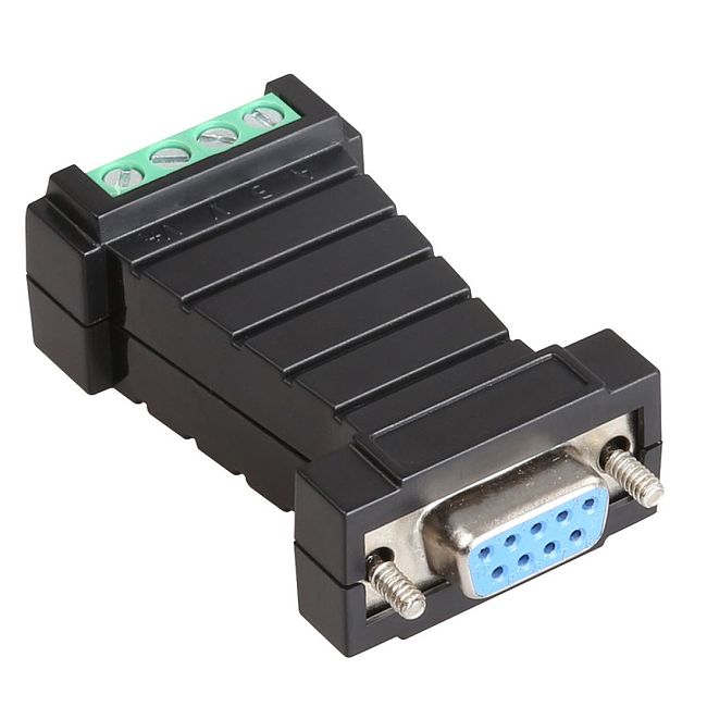 ​DIEWU RS232 to RS485 Switch Adapter Passive Converter Communication Converter Door-Powered Surge Protection