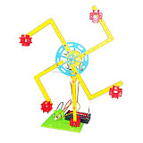 Feichao Technology Production Electric Ferris Wheel Spinning Windmill Toy Set Scientific Manual Physics Experimental Material​s