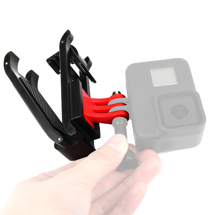 Sunnylife Adjustable Action Camera Backpack Strap Holder Clip Universal for DJI OSMO Pocket GoPro Hero 8 7 6 5 SJCAM Xiaomi Yi Clamp Mount