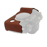 BGNING Half-set Leather Base Camera Bag Micro Single Half-set Leather Layer Leather for Fuji XT2, XT3