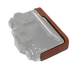 BGNING Half-set Leather Base Camera Bag Micro Single Half-set Leather Layer Leather for Fuji XT2, XT3