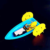  Feichao DIY Hand-made Smart Development Electric Boat Assembly Model Technology Educational Toys For Kids