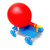  Feichao DIY Hand-made Smart Development Balloon Recoil Car model Scientific Experiment Technology Car Model For Kids