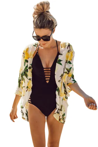 Lemon Swim Cover up