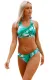 Banana Leaf Print Tankini