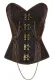 14 Steel Bone Hourglass Steampunk Chained Overbust Corset
