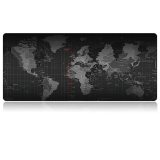 Hot Selling Extra Large Mouse Pad Old World Map Gaming Mousepad Anti-slip Natural Rubber Gaming Mouse Mat with Locking Edge
