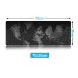 Hot Selling Extra Large Mouse Pad Old World Map Gaming Mousepad Anti-slip Natural Rubber Gaming Mouse Mat with Locking Edge
