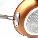 Sweettreats Non-stick Copper Frying Pan with Ceramic Coating and Induction cooking,Oven & Dishwasher safe