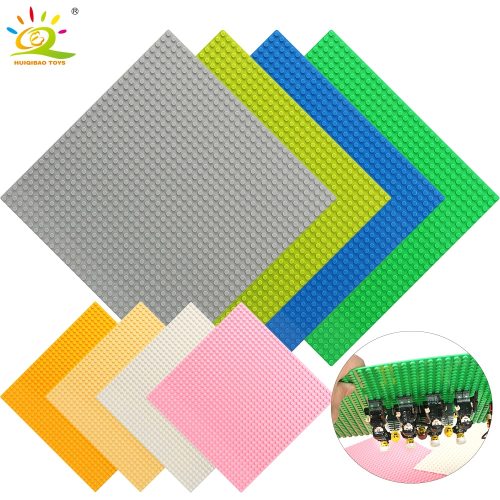 8 Color 32*32 Dots Base Plate for Small Bricks Baseplate Board Compatible Legoing figures DIY Building Blocks Toys For Children