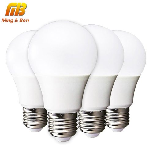 [MingBen] 4pcs LED Bulb Lamp E14 E27 3W 5W 7W 9W 12W 15W 18W 220V LED Lampada Ampoule Bombilla High Brightness LED Light SMD2835