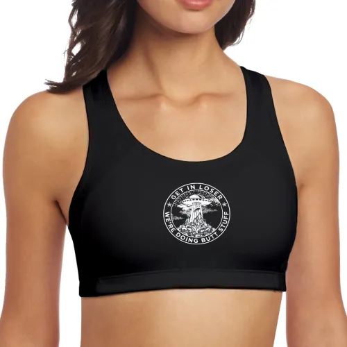 Get In Loser We're Doing Butt Stuff - Yoga Vest