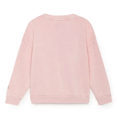 Toddler Girl Pink Elephant Long Sleeve Sweatshirt